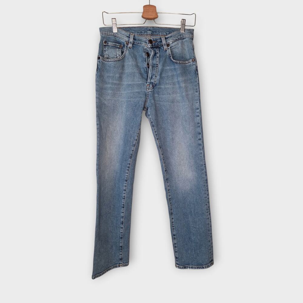 6397 Straight Leg Jeans Stone Wash Blue NP073 SWB Women's 28